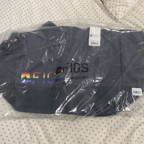 Figs Bags Figs 222 Pride Laminated Tote Brand New In Package Limited Edition Charcoal Poshmark